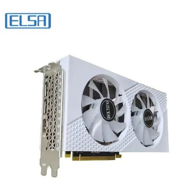 Placa de video ELSA Radeon RX 580, 8GB, GDDR5, 256bit, Branca, Nova, Na ...