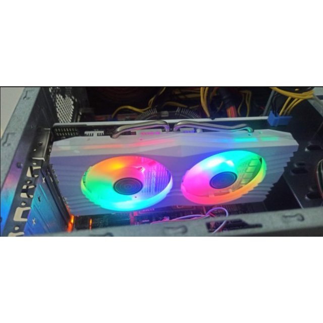 Placa de video ELSA Radeon RX 580, 8GB, GDDR5, 256bit, Branca, Nova, Na ...