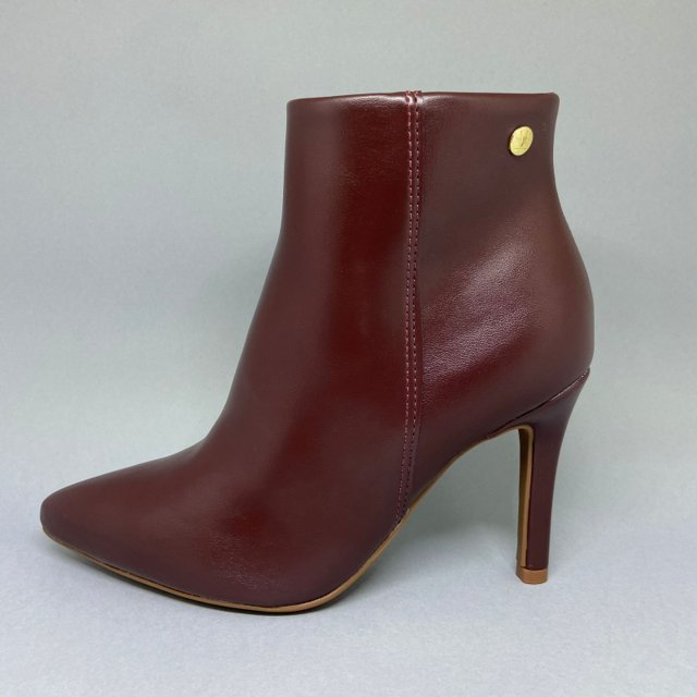 Bota feminina cano curto salto fino Vizzano JK SPORTS