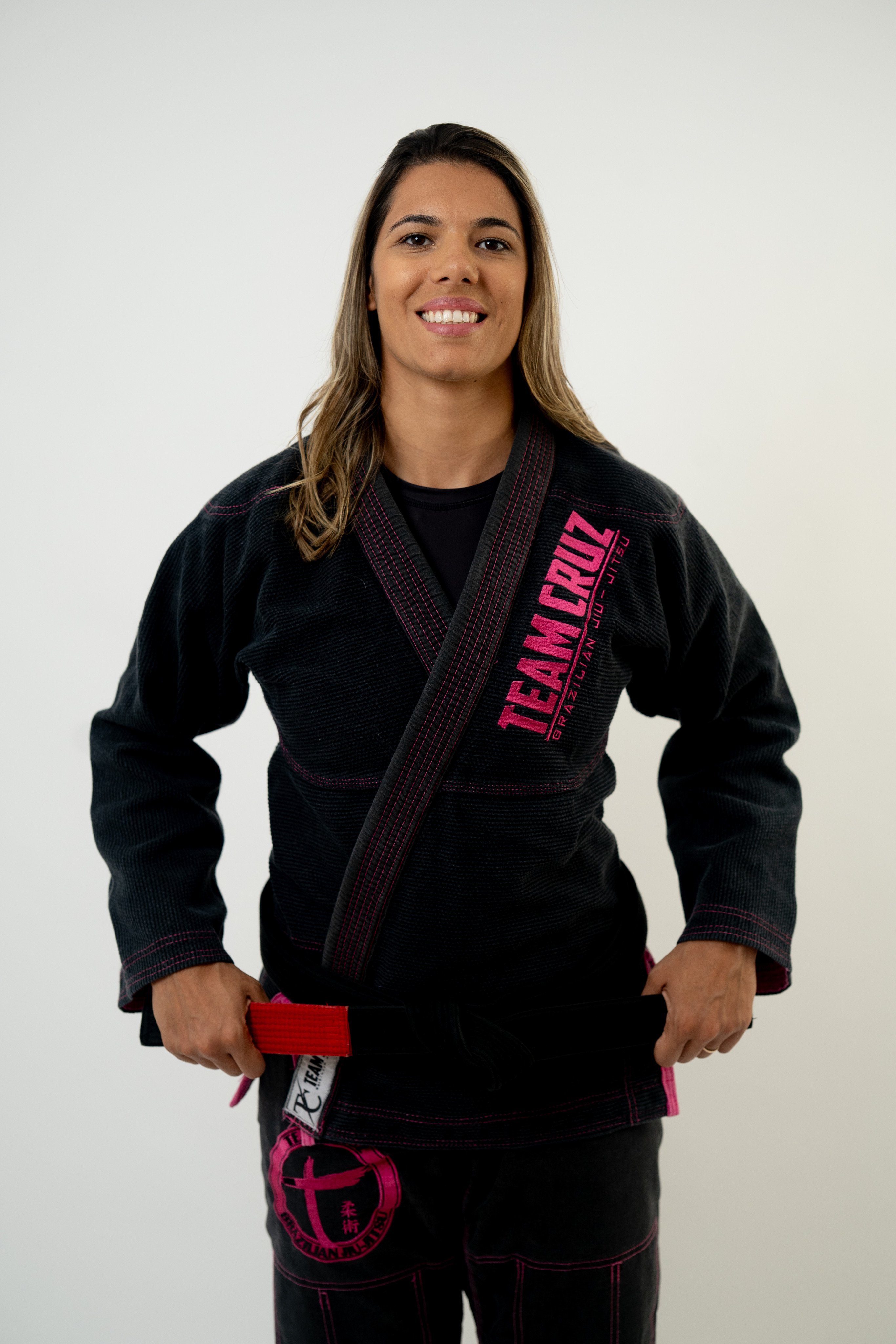 KIMONO ADULTO FEMININO TEAM CRUZ BJJ (SOB ENCOMENDA)