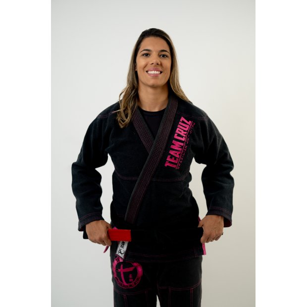 KIMONO ADULTO FEMININO TEAM CRUZ BJJ (SOB ENCOMENDA)