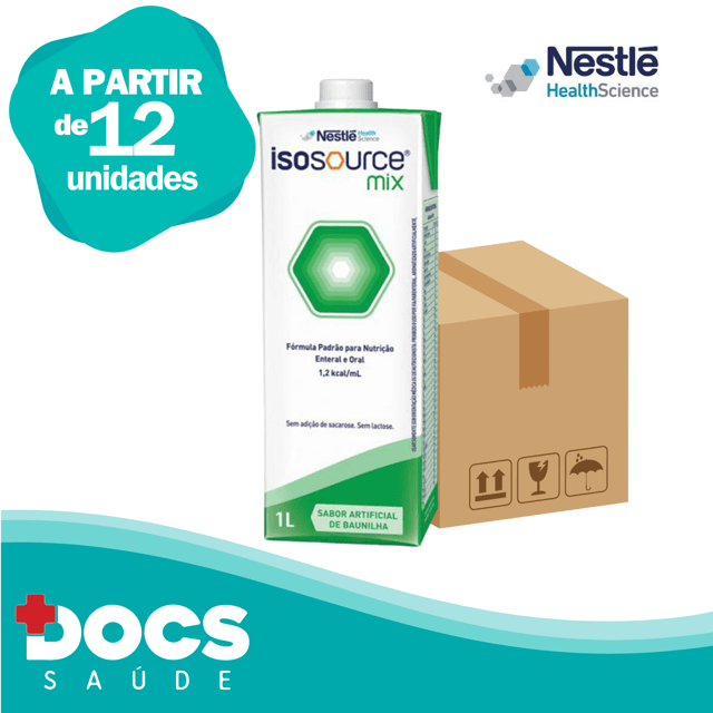 Isosource Mix 1.2 kcal 1000ml Nestlé | Docs Saúde e Nutrição Campinas