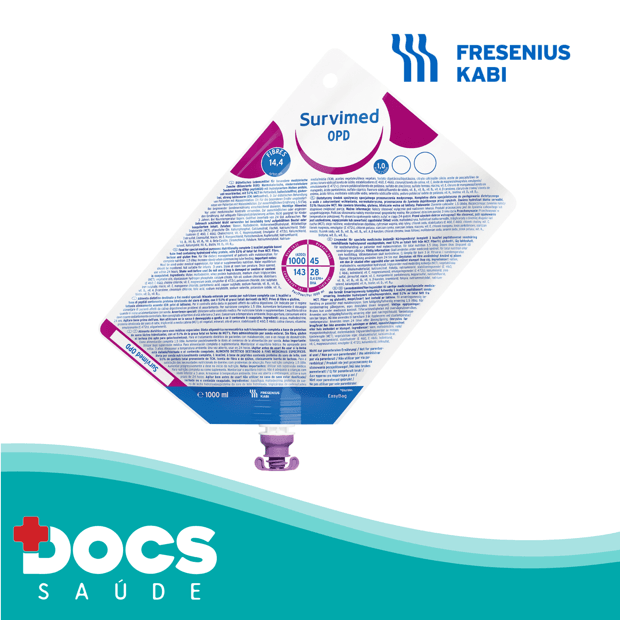 Survimed OPD 1000ml Fresenius Kabi | Docs Saúde e Nutrição Campinas