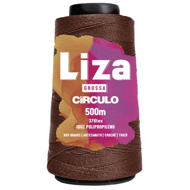 LINHA LIZA GROSSA 500M | Vitoria Biju Armarinho