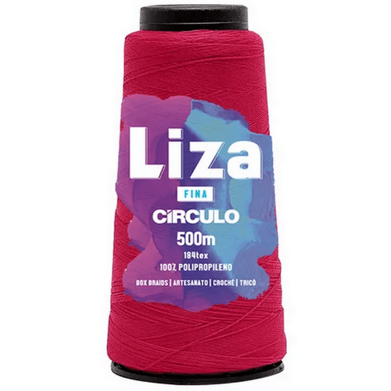 LINHA LIZA GROSSA 500M | Vitoria Biju Armarinho