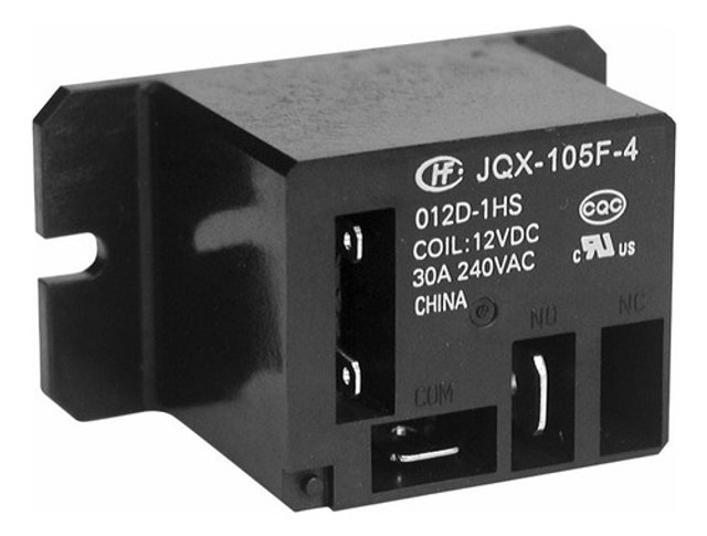 JQX-105F-4-012D-1HS Relais 12 V / 30 A – 1 Stück – HF105F Mit 2,5 KV Isolierung