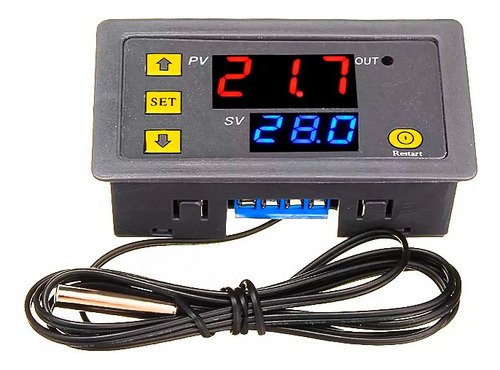 Controlador De Temperatura De 230 V Controlador De Temperatura Diferencial Termostato Digital De 3000 W 87236977