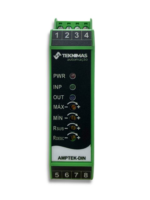 AMPLIFICADOR PROPORCIONAL AMPTEK-DIN 0-10V (PADRAO) | TekniMas