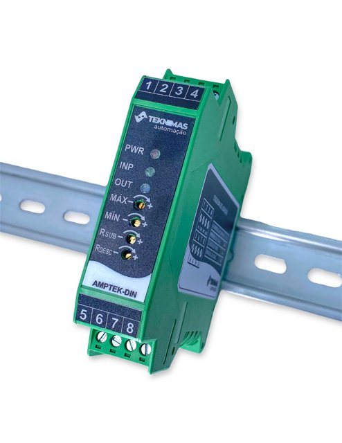 AMPLIFICADOR PROPORCIONAL AMPTEK-DIN 0-10V (PADRAO) | TekniMas