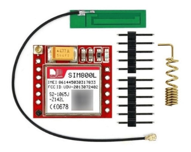 Módulo Gprs Sim800l Com Antena Pcb Gsm Para Celular Wifi | TekniMas