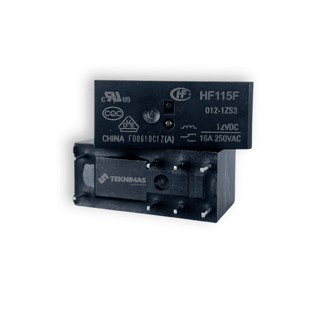 HONGFA JQX-115F-012-1ZS3 / HF115F-012-1ZS3 12V 16A 250VAC 8-Pin Relay (2-Pack)