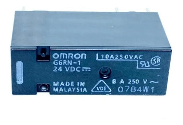 Relé potencia Omron G6RN-1, 1 polo, 12Vdc, 8A Relé potencia Omron G6RN-1, 1 polo, 12Vdc, 8A