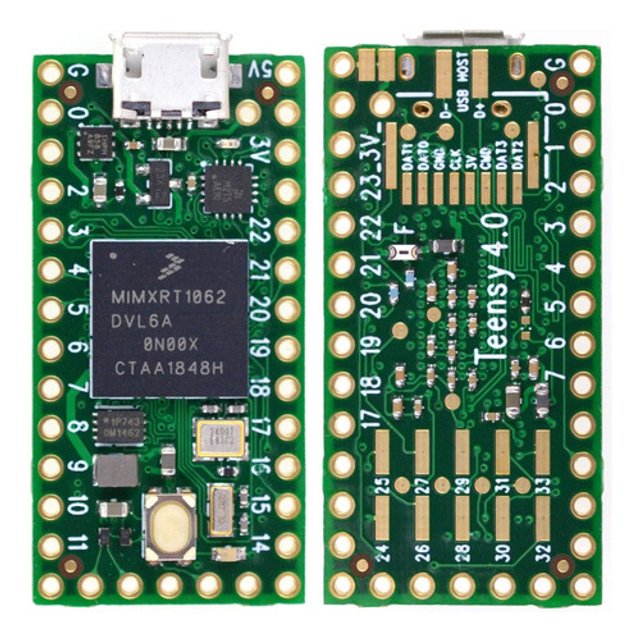 Placa Teensy 4.0 Usando Nxp Imxrt1062 Mcu Arm Cortex-m7 | TekniMas