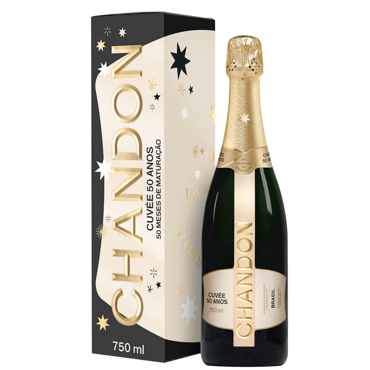 Espumante Chandon 50 Anos Extra Brut 750ml | Bah Wine