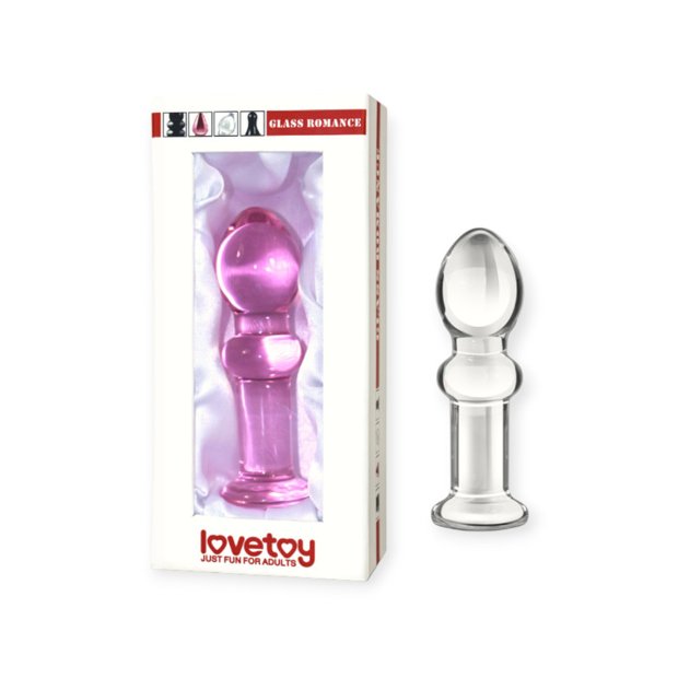 Plug anal de Vidro - Lovetoy Products | Lovetoy Products Brasil