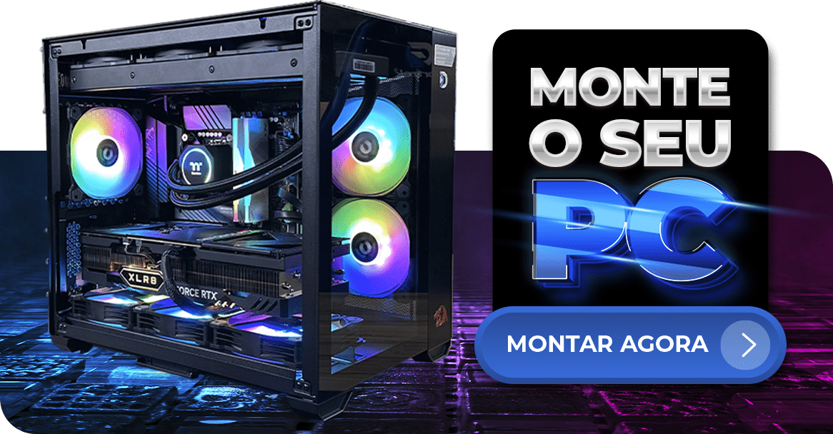 Computador, PC Gamer, Placa de Vídeo, Processador Intel, AMD Ryzen, SSD ...