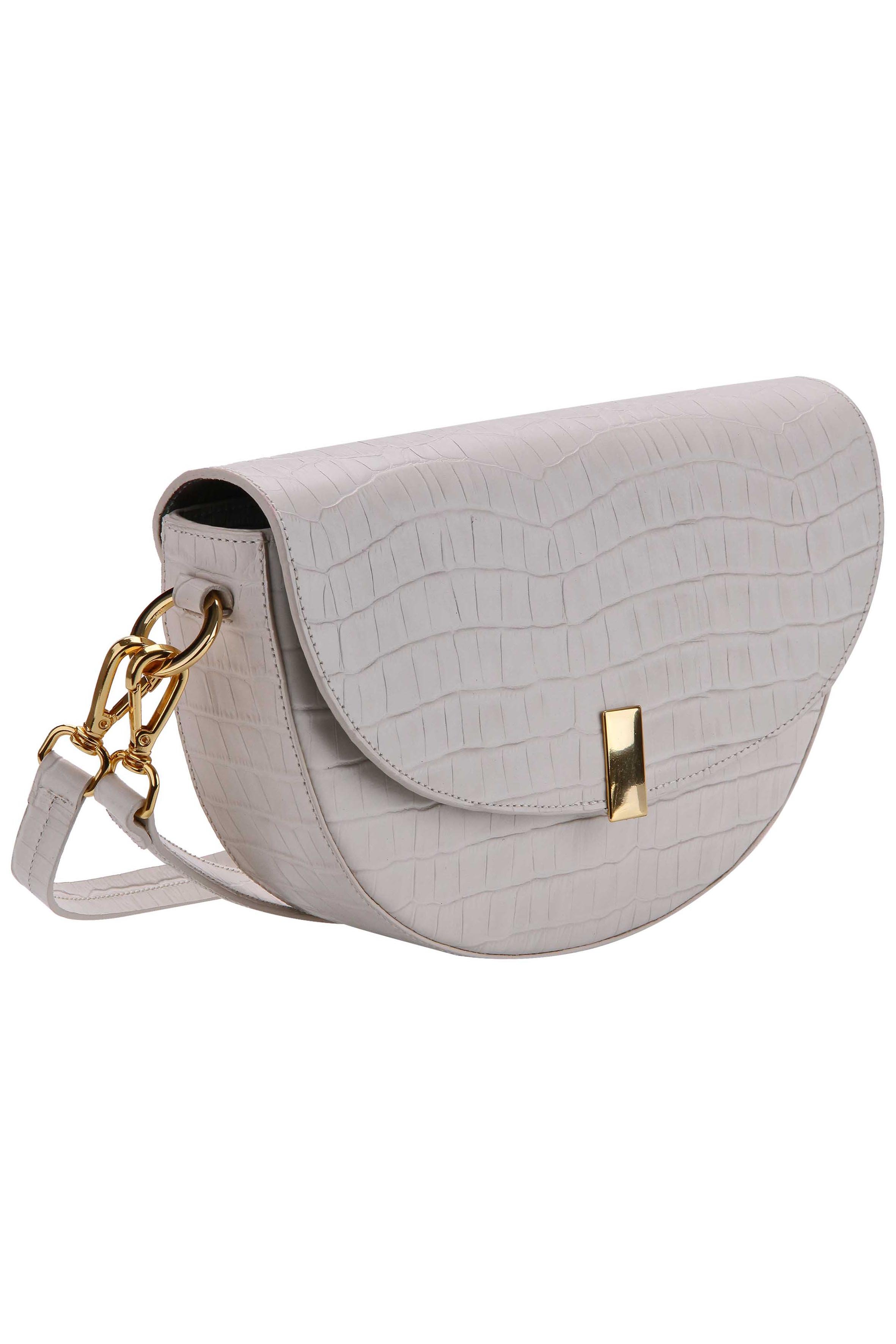 Bolsa Samba Croco Off White