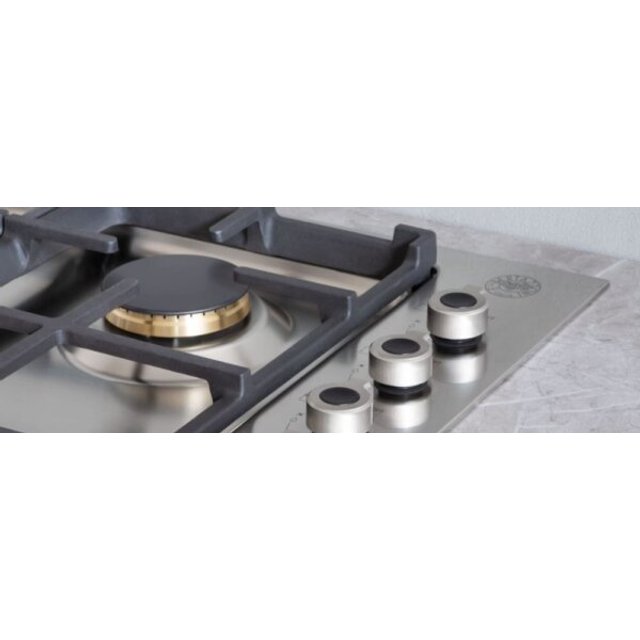 Cooktop a Gás Bertazzoni 6 Bocas PROF366QBXT 220V Space Eletro
