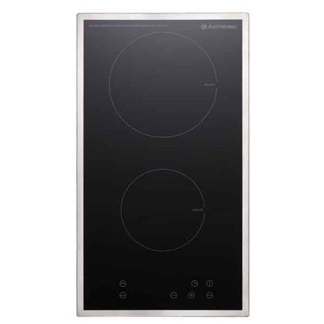 Cooktop Dominó Elétrico Indução Elettromec 2 Bocas 30cm 220V DI2Q30