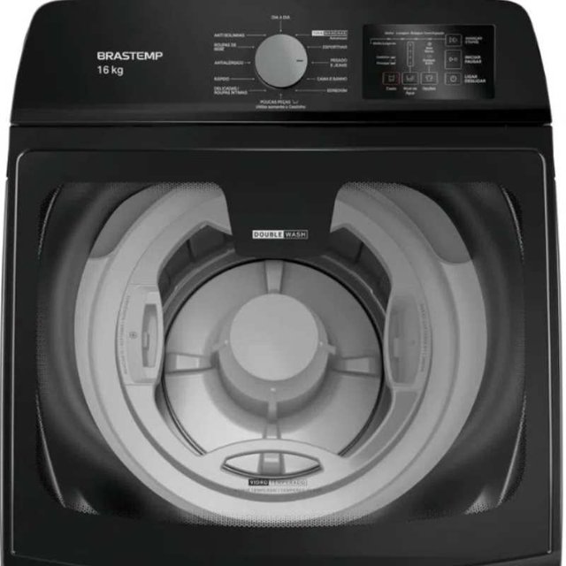Lavadora Brastemp 16kg Double Wash e Ciclo Tira Manchas Advanced ...