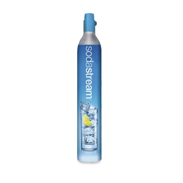 Cilindro Extra de CO2 60 Litros Máquinas Fizzi/Jet Sodastream Azul