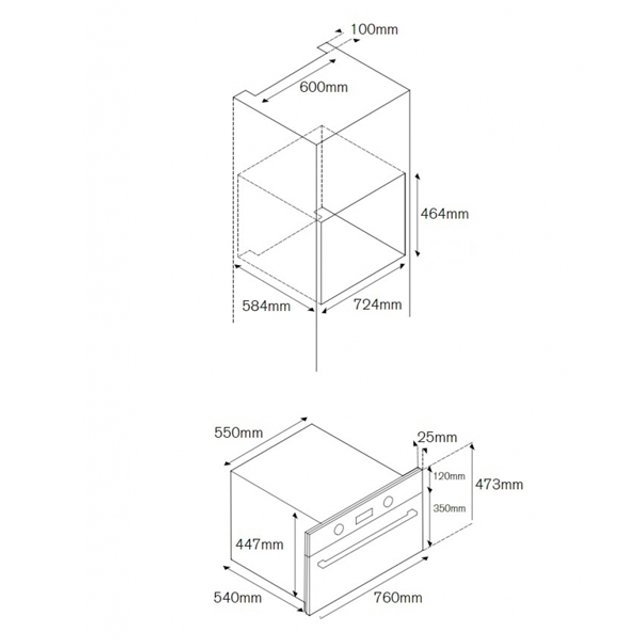 Forno Combinado com Microondas Bertazzoni Professional 220V PROSO30X
