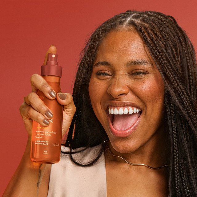 Body Splash Tododia Jambo Rosa e Flor de Caju 200 ml | RF Perfumaria