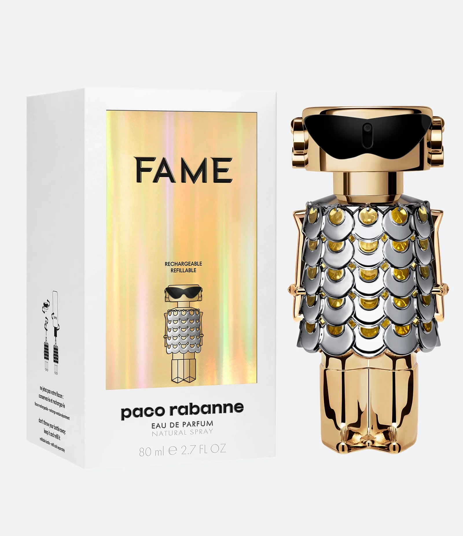 Fame Eau De Parfum Paco Rabanne 80ml RF Perfumaria