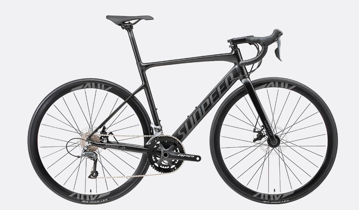 Bicicleta Sunpeed Mars D - 16V Shimano Claris Preta | Bikerunpa