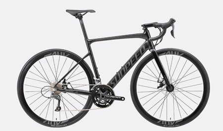 Bicicleta Sunpeed Mars D - 16V Shimano Claris Preta | Bikerunpa