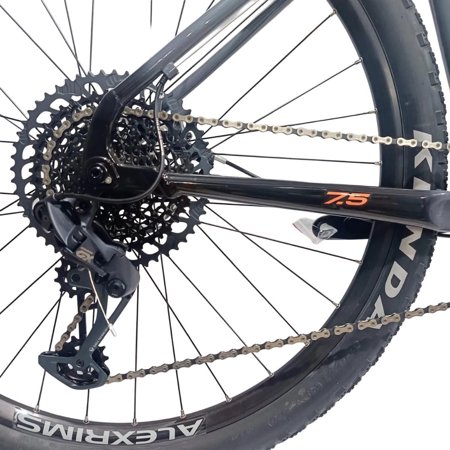Bicicleta OGGI 7.5 2025 - 12v Sram GX - Grafite/Preto/Laranja