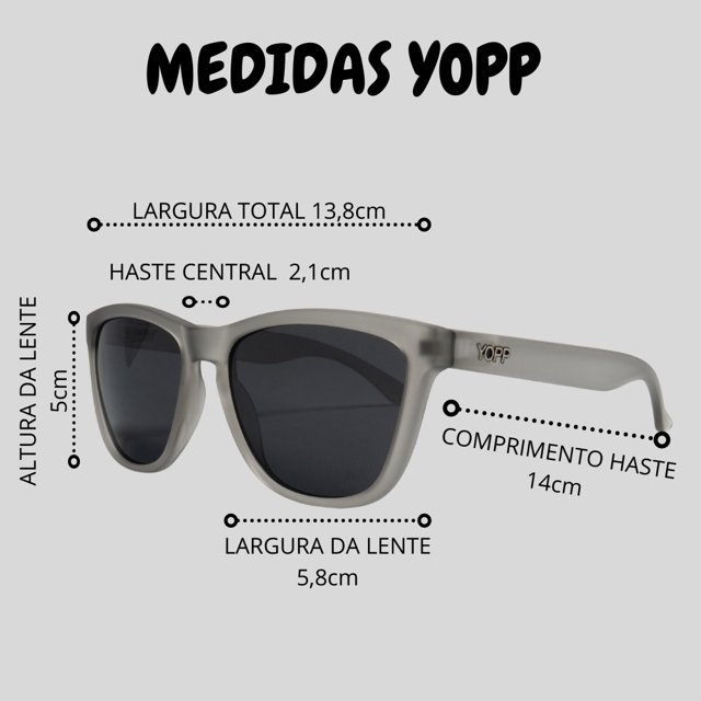 Óculos Yopp Somente Para Veganos