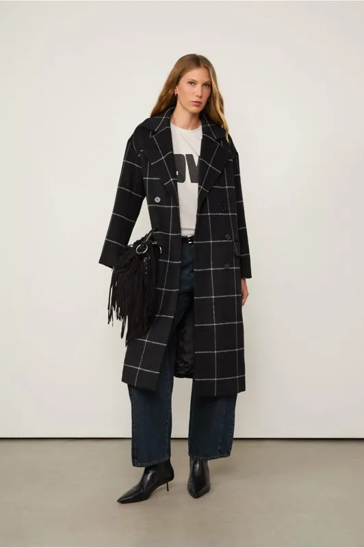 Trench Coat Over Xadrez - Animale | Kadô Boutique - Fabulous