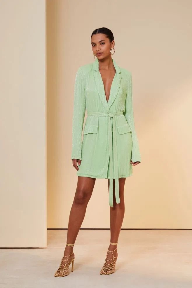 Vestido Blazer Vidrilho Animale Kadô Boutique Fabulous - Main Image