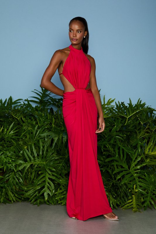 Vestido Longo Vestido Vermelho Fabulous Agilita Vestido Fabulous