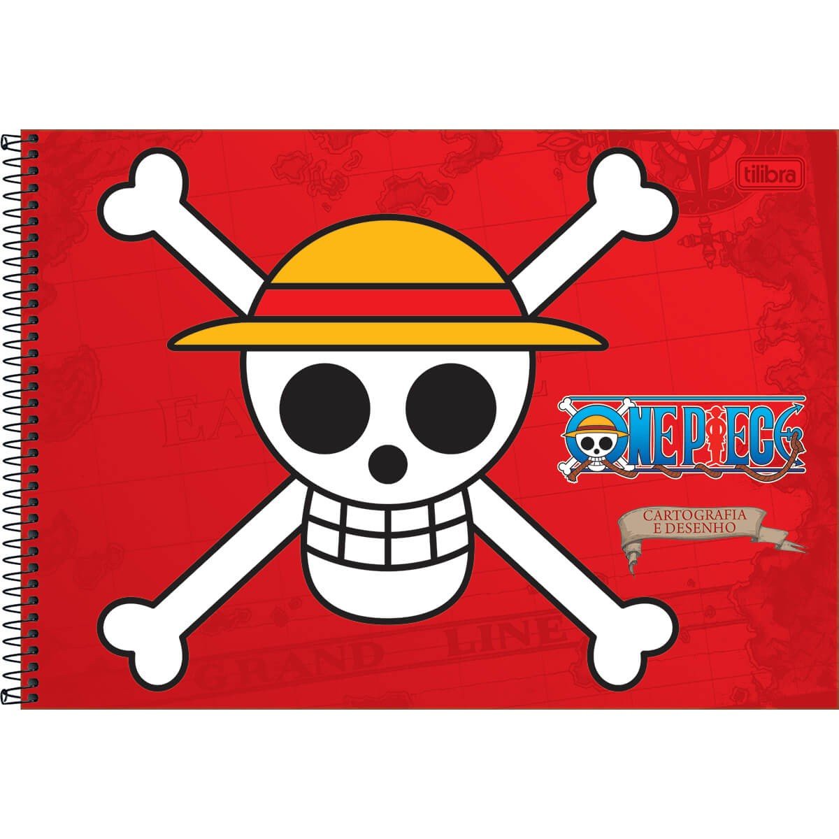 Caderno de Cartografia e Desenho One Piece Tilibra | Luivin's