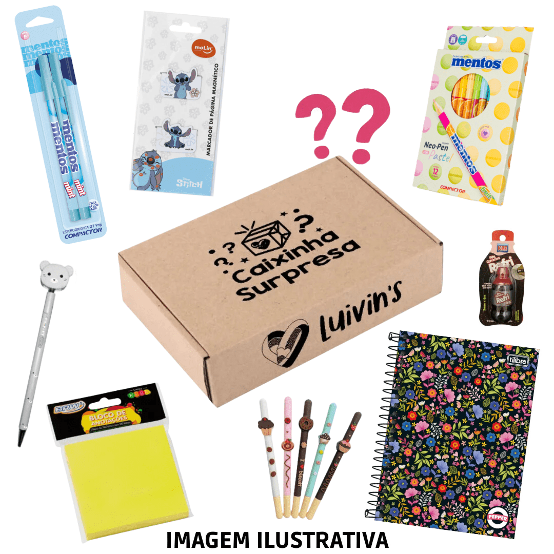 Caixa Surpresa Fofa Papelaria Luivin S Luivin S Caixa Surpresa Fofa Papelaria Luivin S Luivin S