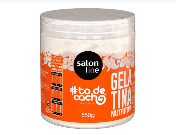 GELATINA SALON LINE #TODECACHO NUTRITIVA 550g