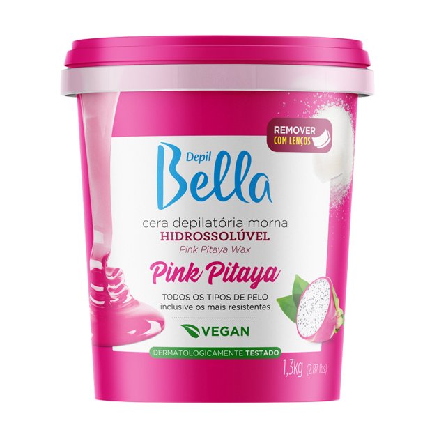 depil-bella-cera-hidrossoluvel-pink-pitaya-13kg