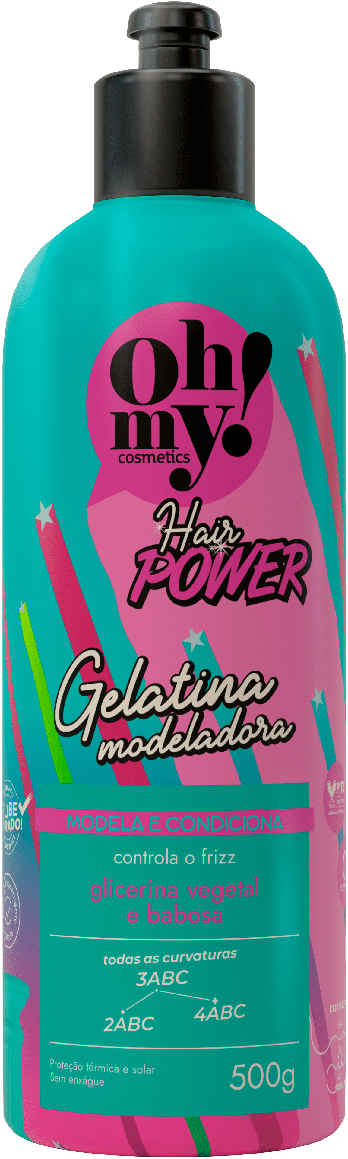 GELATINA MODELADORA OH MY HAIR POWER 500g 