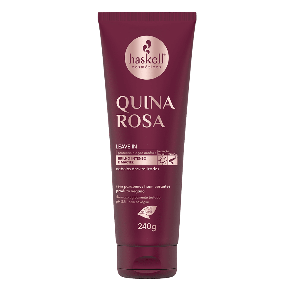 LEAVE IN HASKELL QUINA ROSA 240g