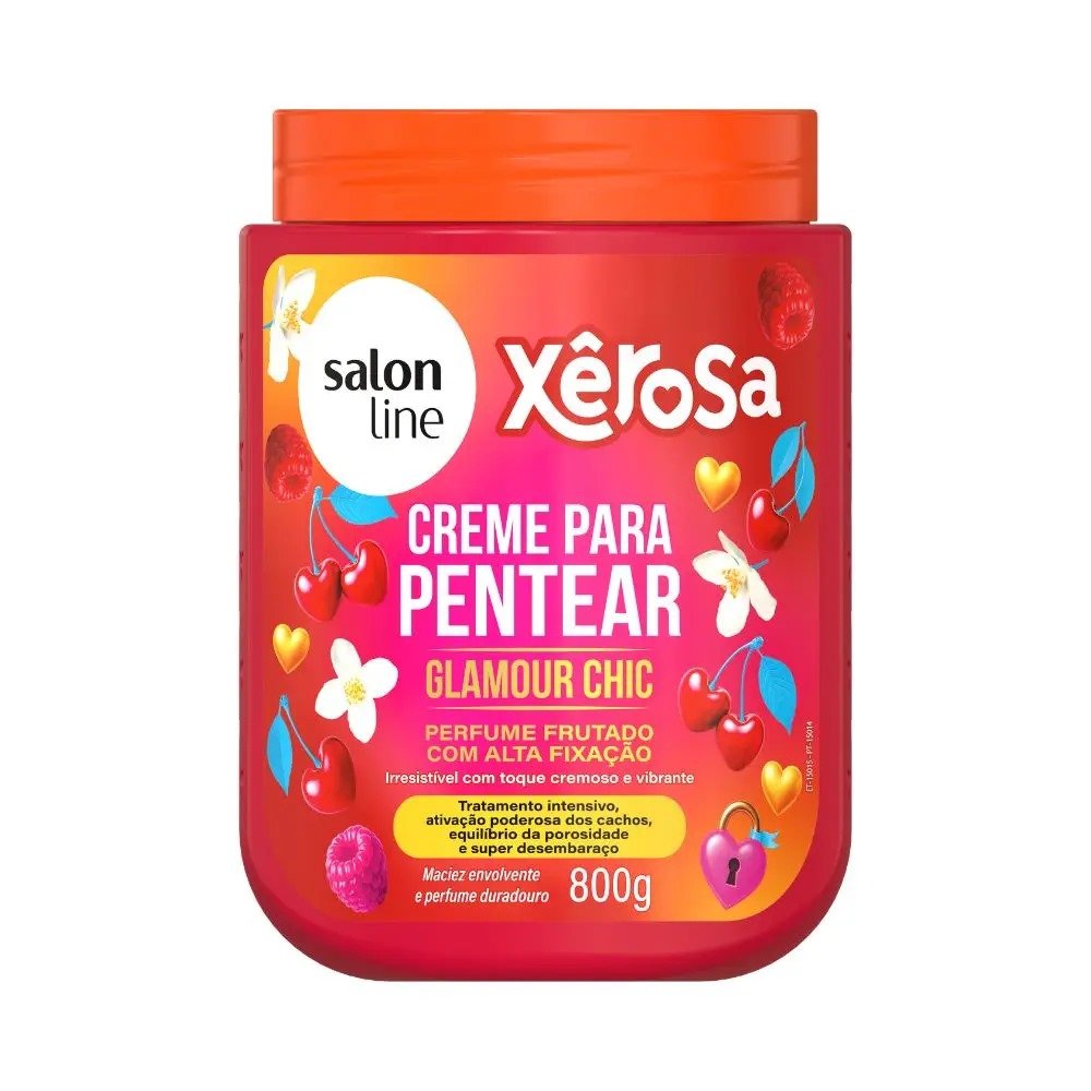 XEROSA CREME DE PENTEAR GLAMOUR CHIC SALON LINE 800G | Amor Beleza