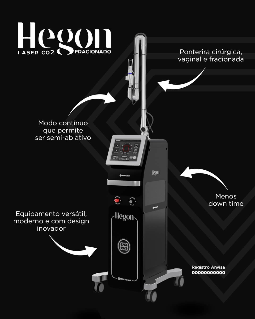 Hegon – Laser de CO2 Fracionado – Medical San