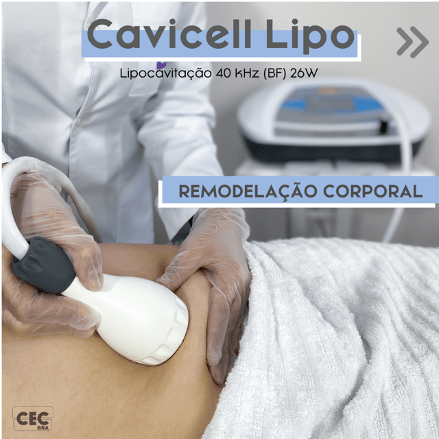 Cavicell Lipo - Aparelho de Lipocavitação CECBRA | HSMed 