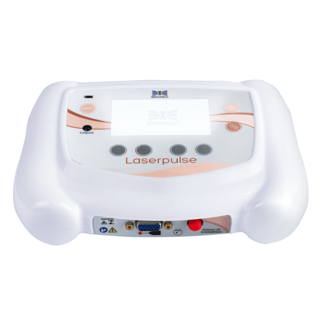 Novo Laserpulse Portátil com Probe Laser Infravermelho P4 808 nm - Aparelho de Laserterapia e Ledterapia  - IBRAMED