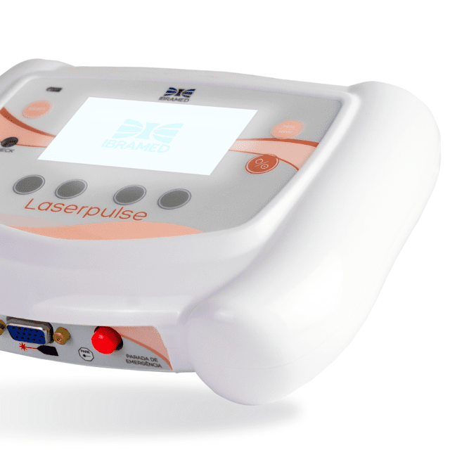 Novo Laserpulse Portátil com Probe Laser Infravermelho P5 904 nm - Aparelho de Laserterapia e Ledterapia  - IBRAMED