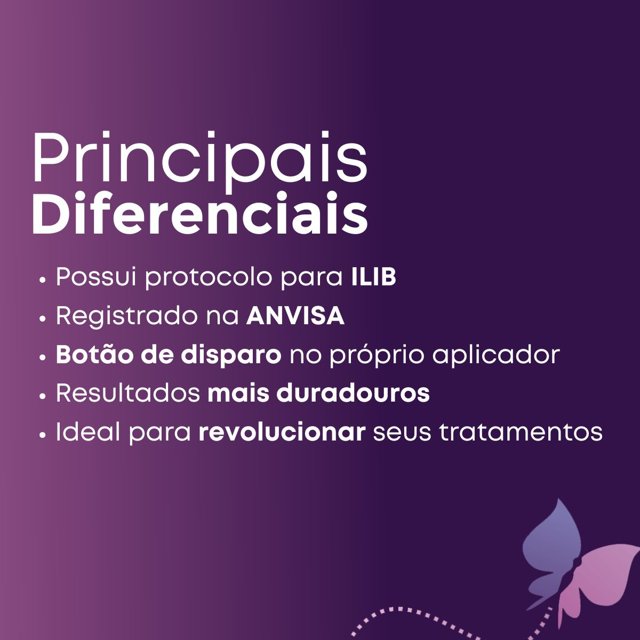 Aplicador Probe Laser Vermelho P3 660 nm Caneta para Laserpulse