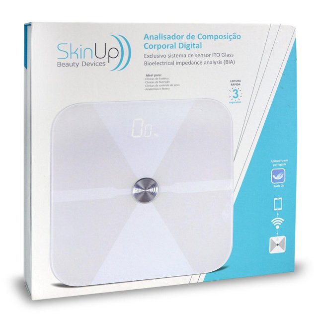 Analisador De Composição Corporal Digital Com Aplicativo e Bluetooth - Skinup