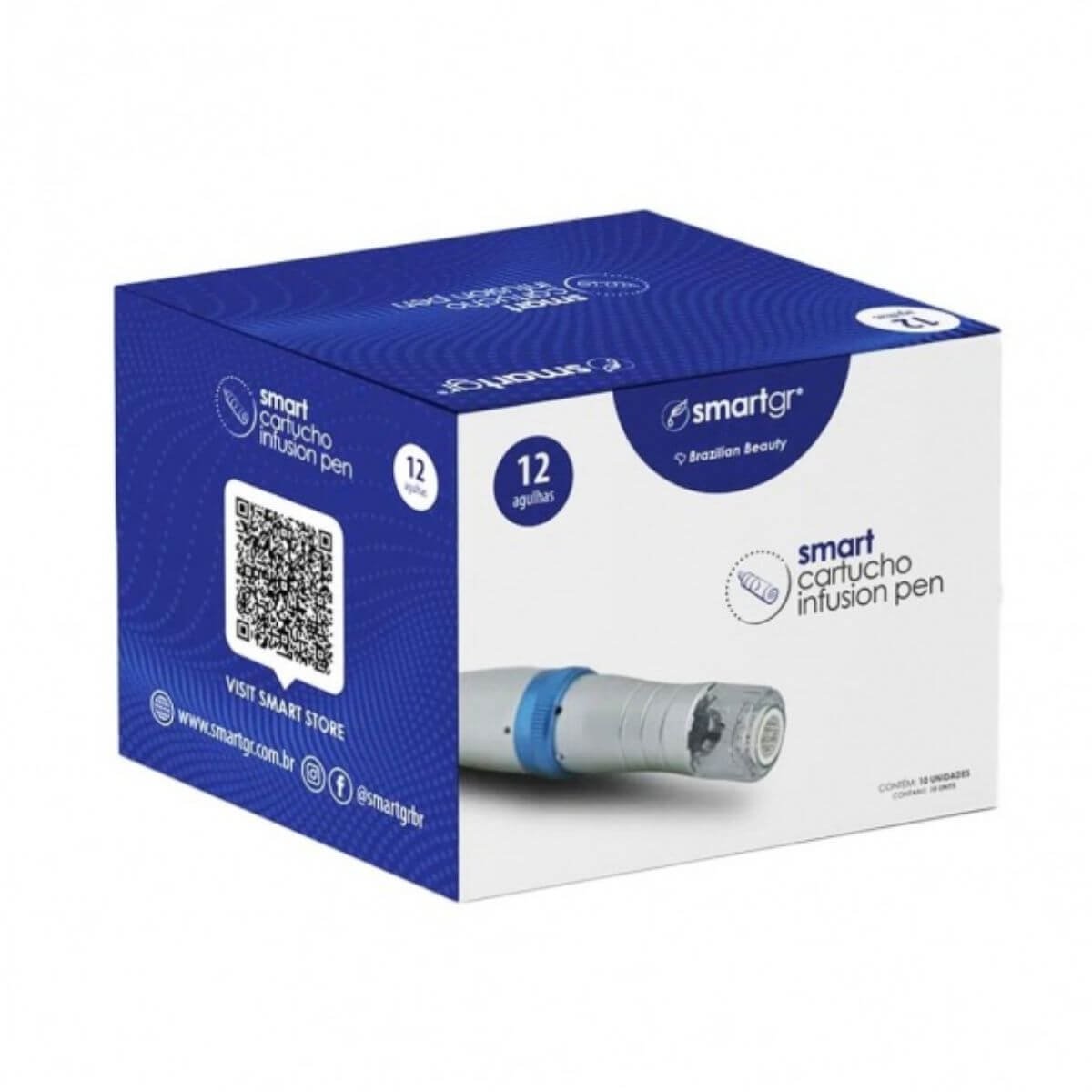 Cartucho Smart Infusion Pen 12 Agulhas - Caixa com 10 unidades