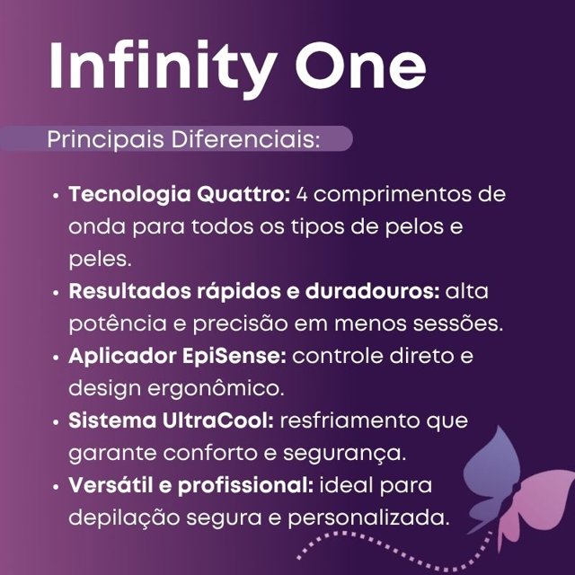 Infinity One - Laser Four Wave de Epilação 4D - Alexandrite (755nm ...